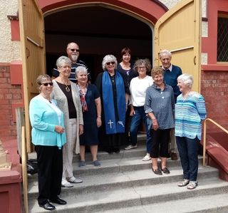 Mary with Parish Council 23 February 2020